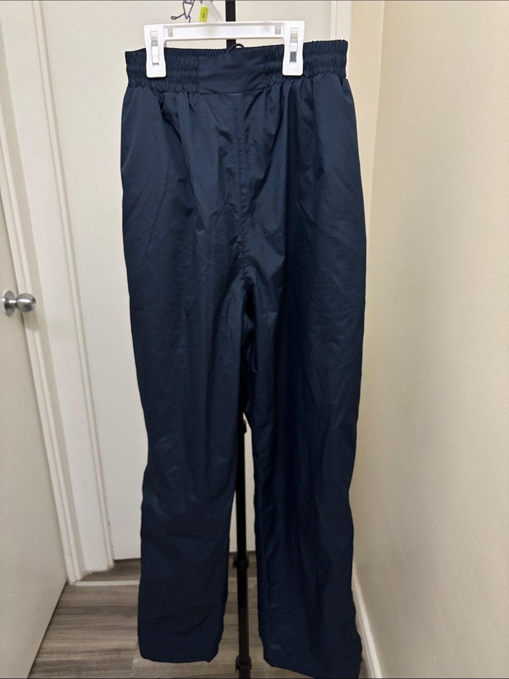 Helly Hansen Navy Elastic-Waist Rain Pants